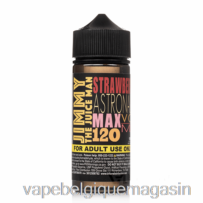 Vape Juice Fraise Astronaute - Jimmy The Juiceman - 120ml 6mg